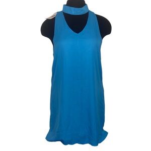 Moking Top Classic Wear halter mini dress/tunic size M.